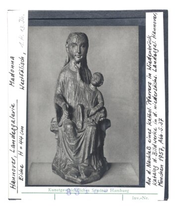 Vorschaubild Hannover, Landesgalerie: MAdonna, 1. H. 13. Jhd. Diasammlung